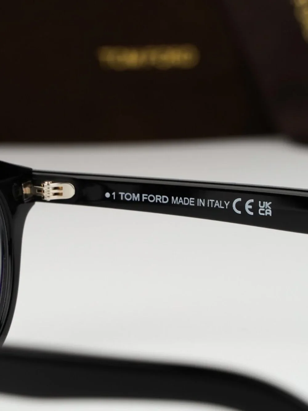 Tom Ford Women Eyeglasses Black Blue Block Round FT5931-D-B 001 NEW AUTHENTIC